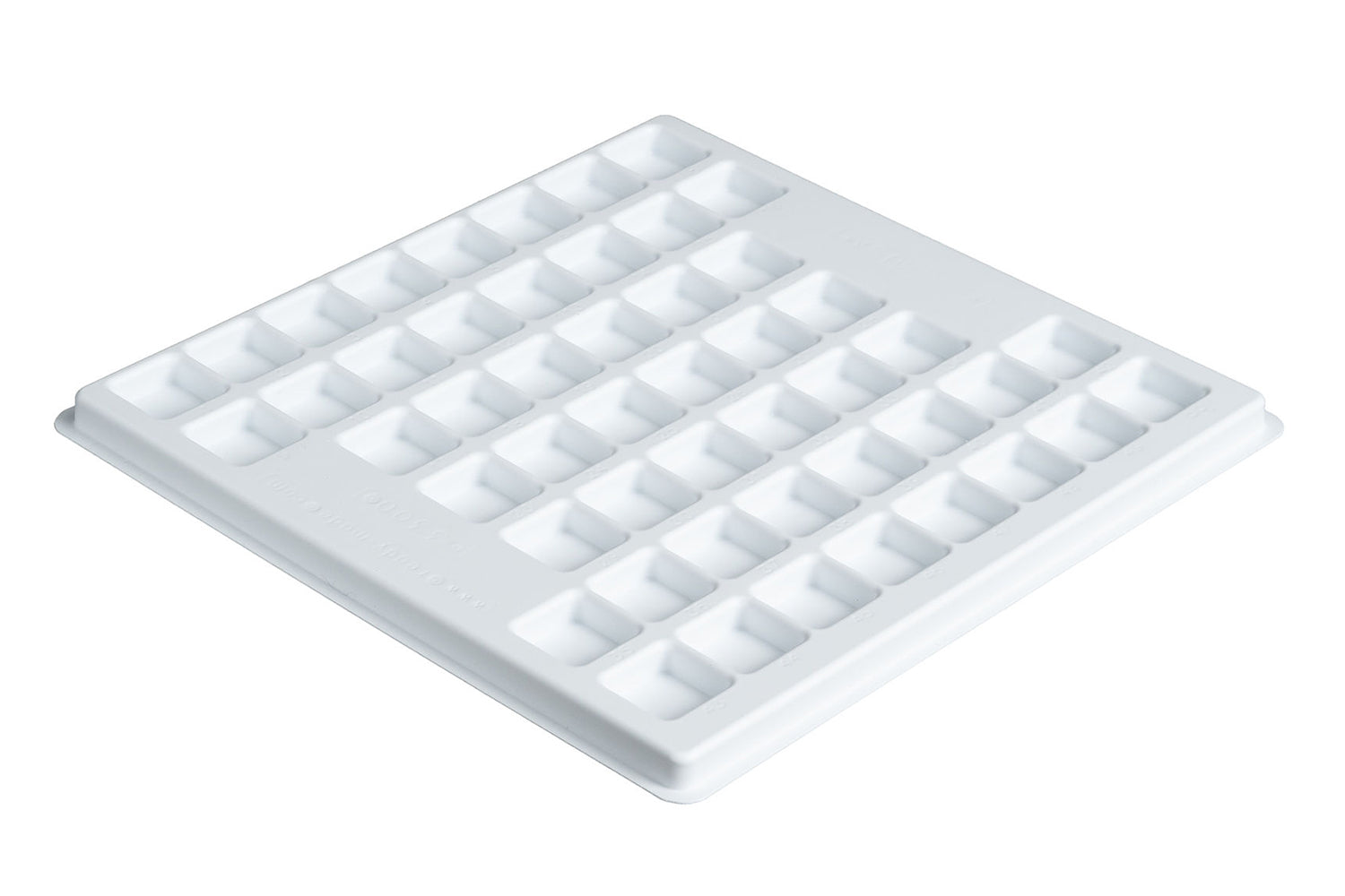 3300-W Square Pocket Packaging Tray - 1